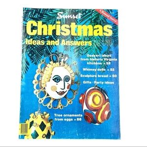 Sunset Magazine 1978 Christmas Ideas and Answers